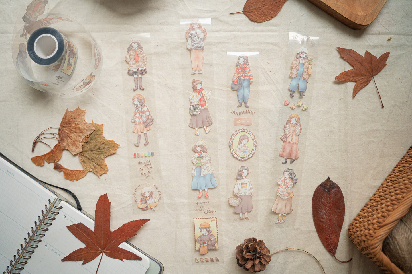 Sho Little Happiness PET Tape - Autumn Girls