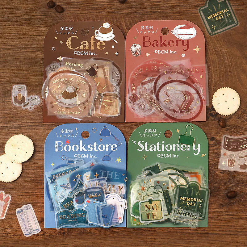 BGM Holiday Store Tour Stickers - Cafe