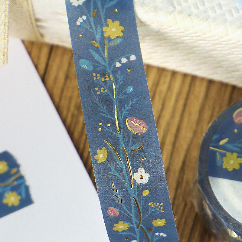 BGM Flowering Plants Washi Tape - Tsuchihatsukana