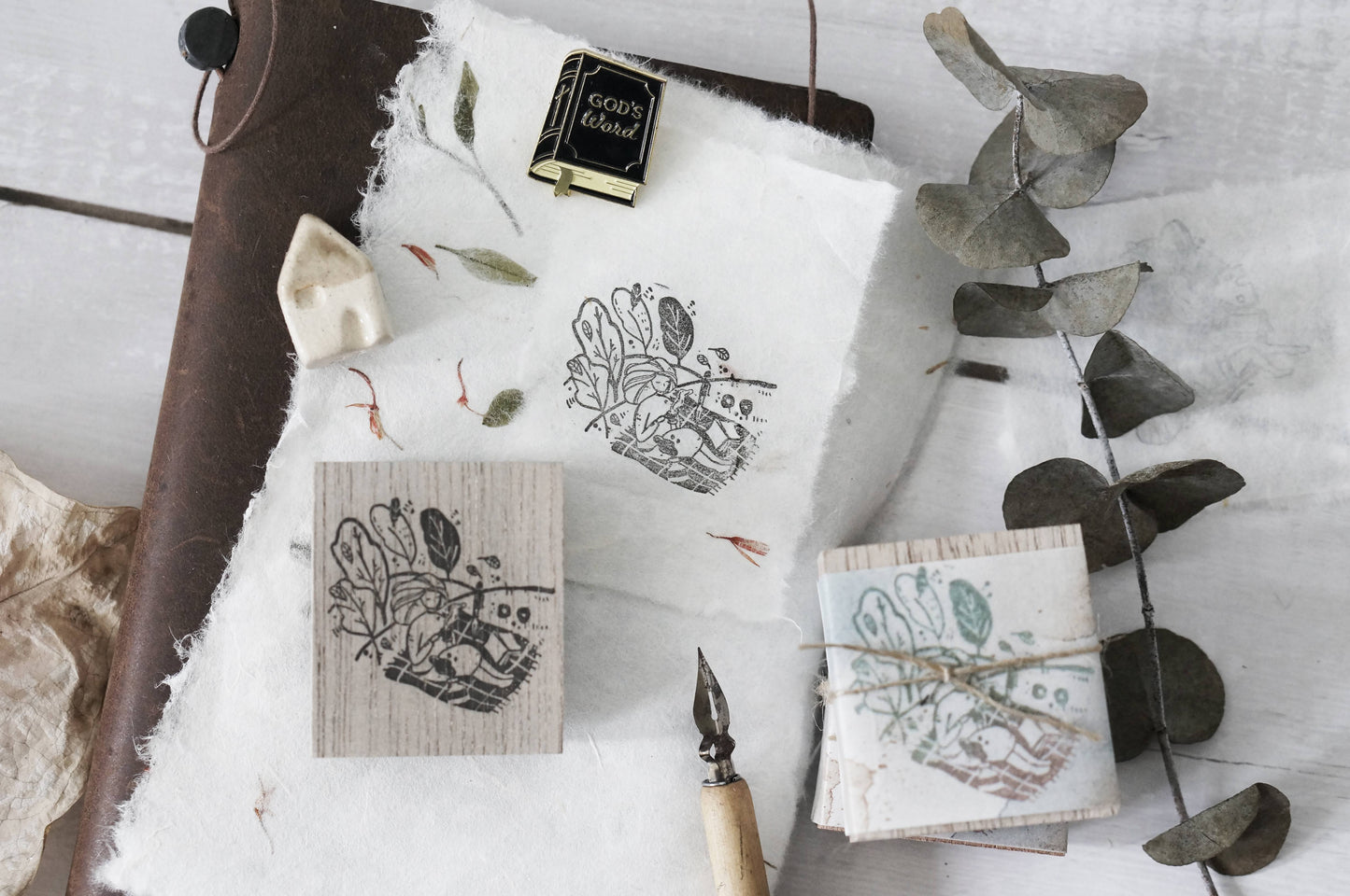 Black Milk Project Rubber Stamp - Me Time Series: Picnic