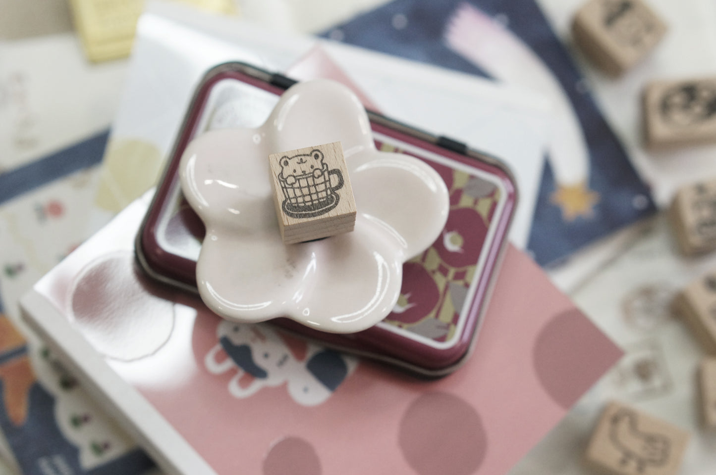 Black Milk Project Rubber Stamp - This Moment Series: Mini Stamps