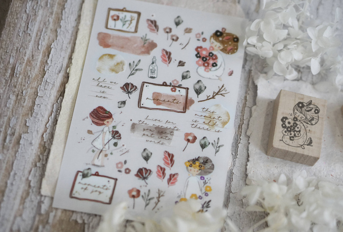 Black Milk Project Transfer Sticker Sheet - Moments II