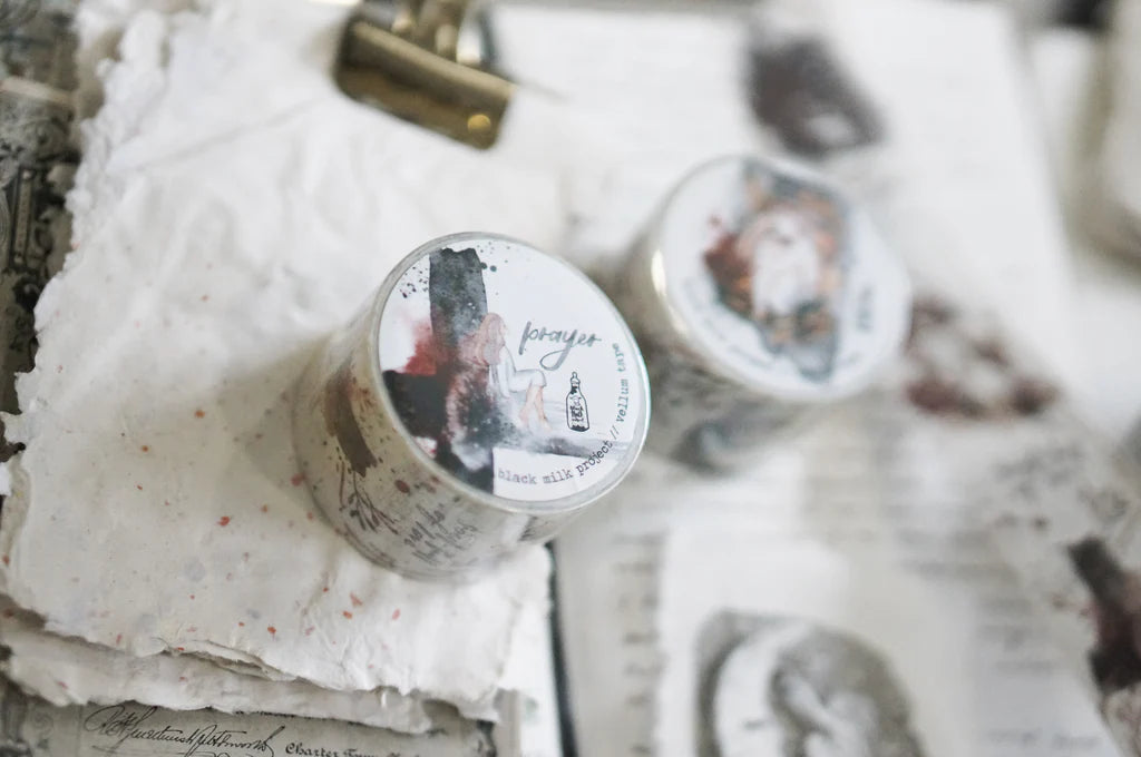 Black Milk Project Washi Tape (Vellum) - Prayer