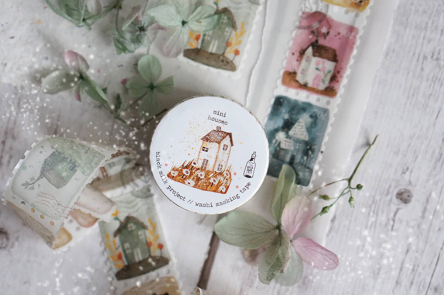 Black Milk Project Washi Tape - Mini Houses