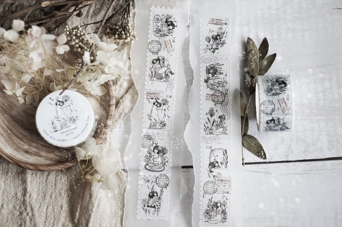 Black Milk Project Washi Tape - Monochrome Girls