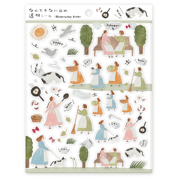 Cozyca Sticker Sheet by Necktie - An Ordinary Day