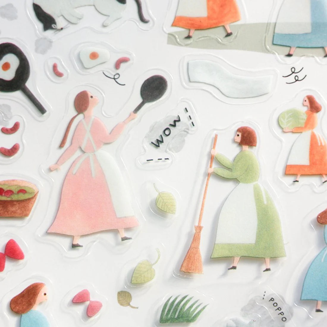 Cozyca Sticker Sheet by Necktie - An Ordinary Day