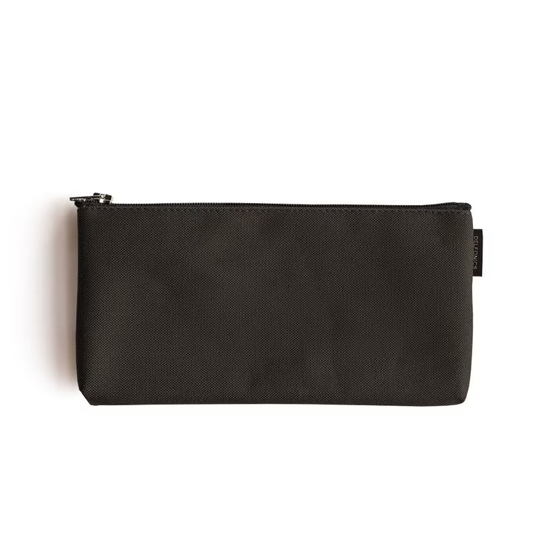 Delfonics Marek Canvas Flat Pencil Case - Black