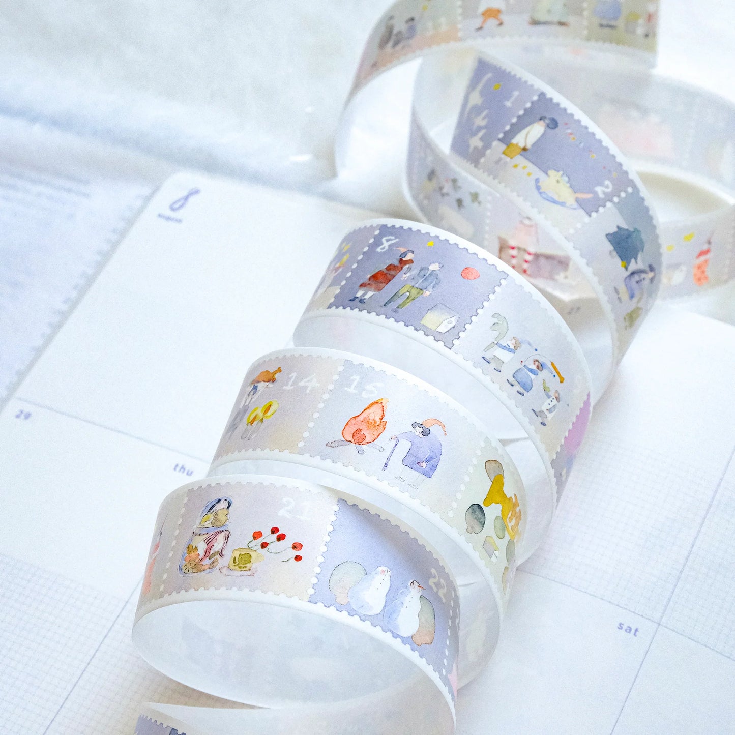 Dodolulu Washi Tape - With Love (Loop)