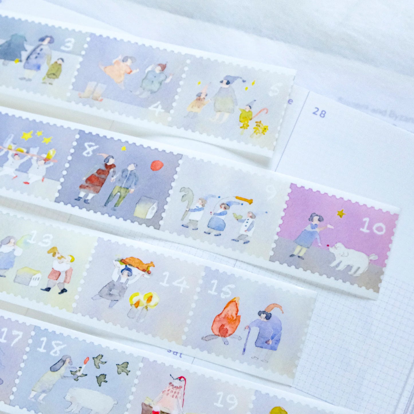 Dodolulu Washi Tape - With Love (Loop)
