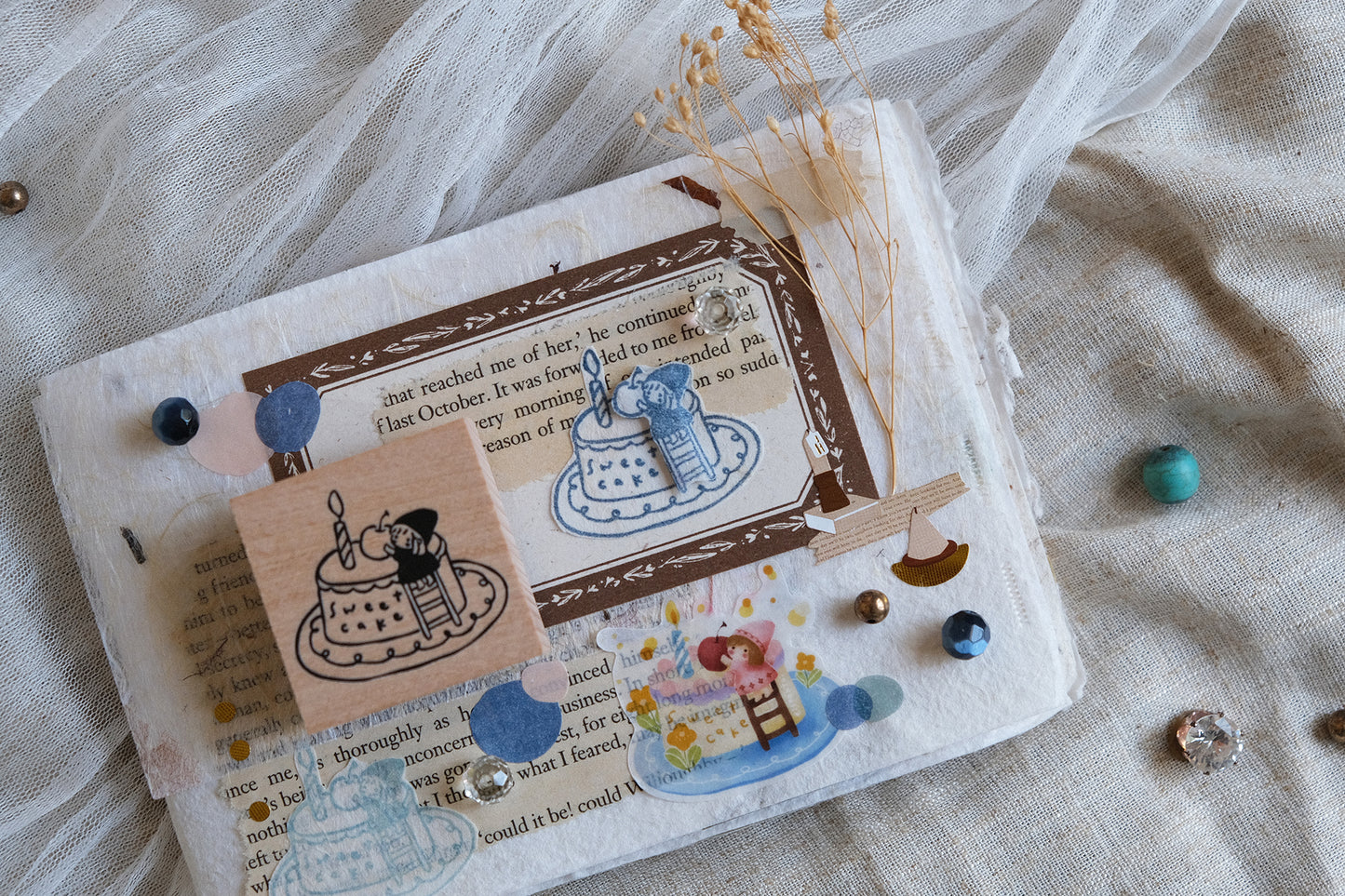 Eileen Tai Rubber Stamp - Sweet Cake