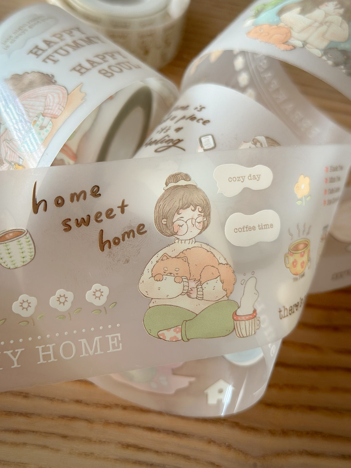 Sho Little Happiness PET Tape - Homebody