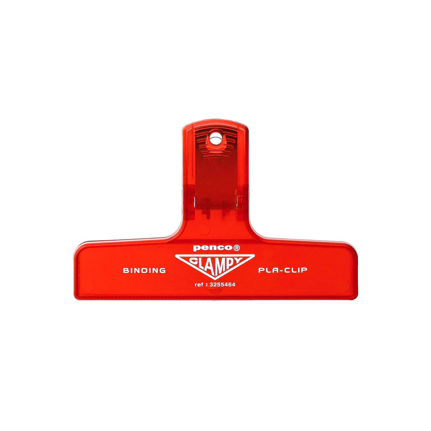 Penco Plastic Clip - Clear Red