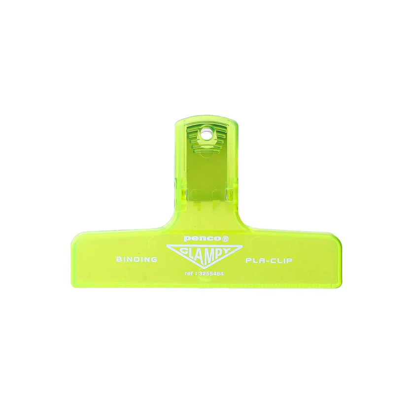 Penco Plastic Clip - Clear Yellow