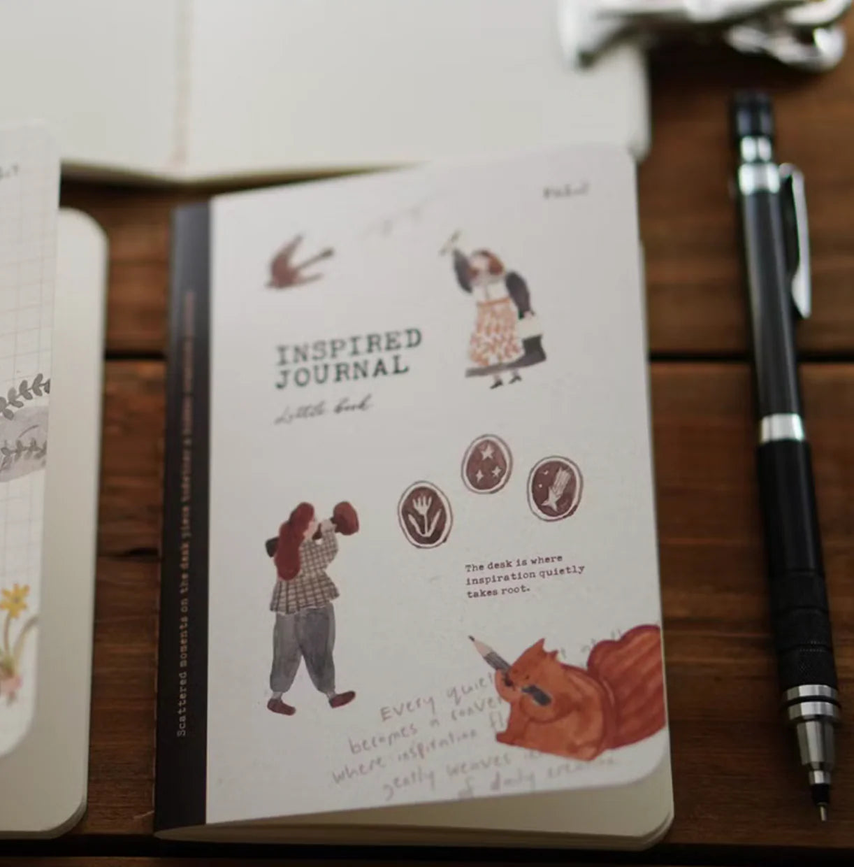 Ivy Snow Passport Notebook - A Story Of The Desk