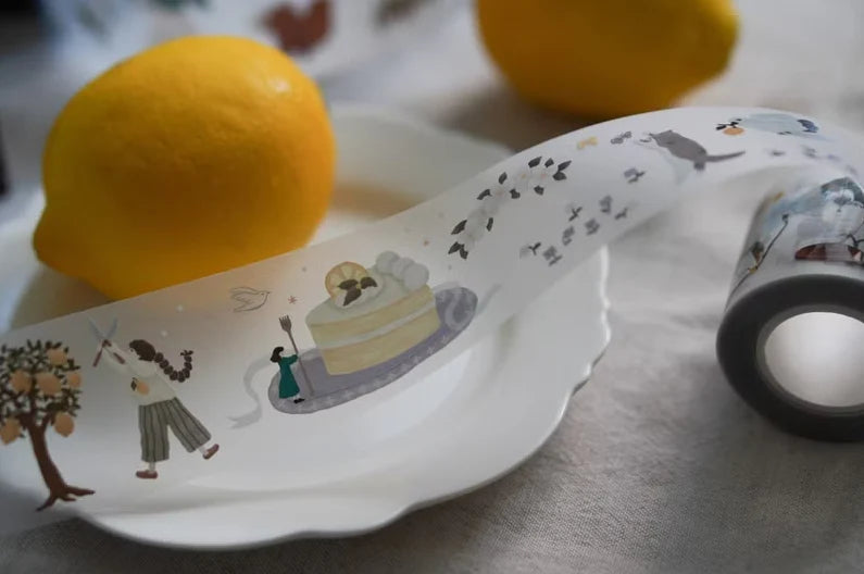 Ivy Snow PET Tape - Lemon Tree (Loop)