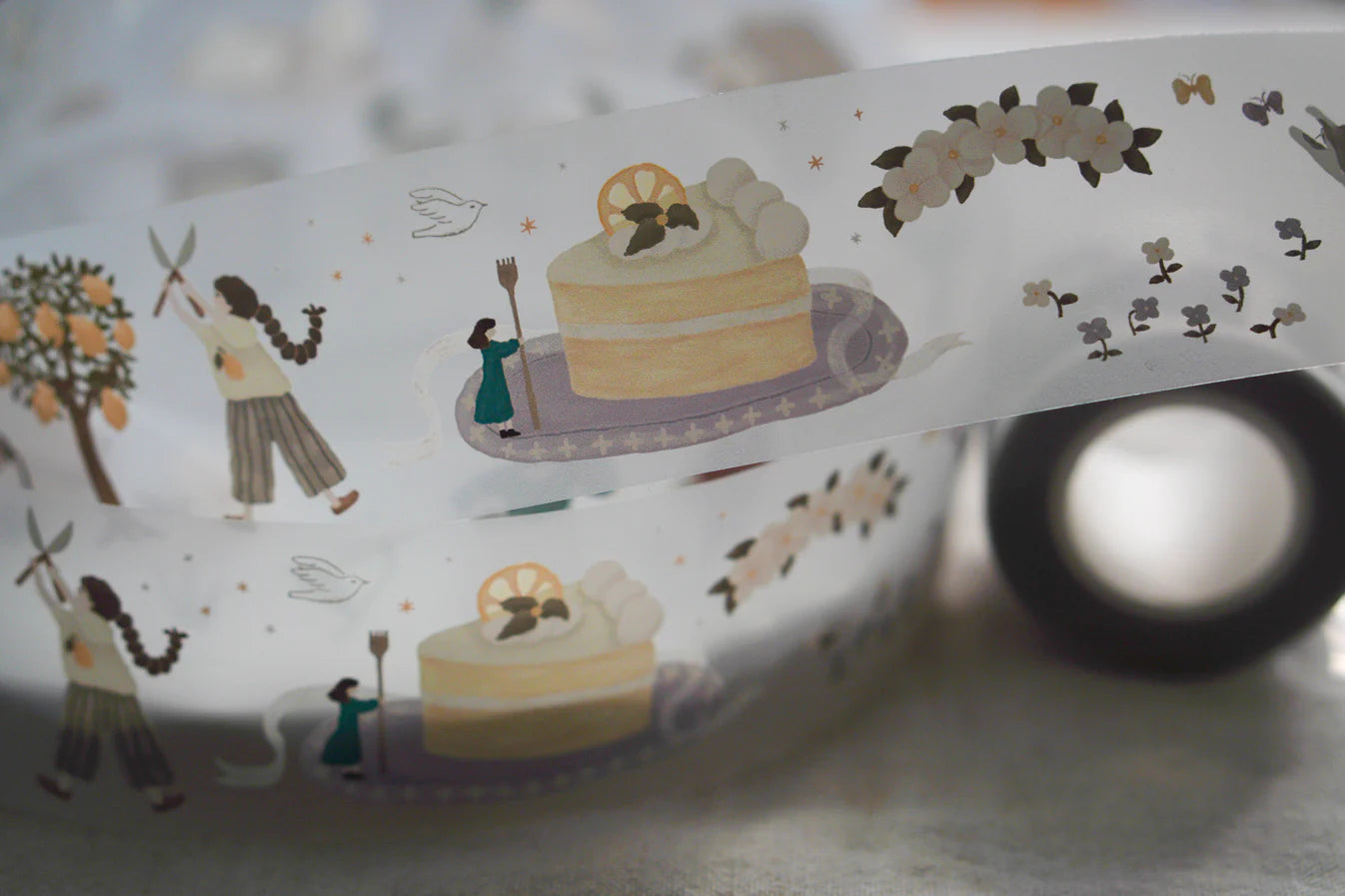 Ivy Snow PET Tape - Lemon Tree (Loop)