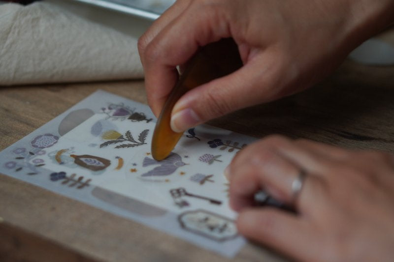 Ivy Snow Transfer Sticker Sheet - Aroma