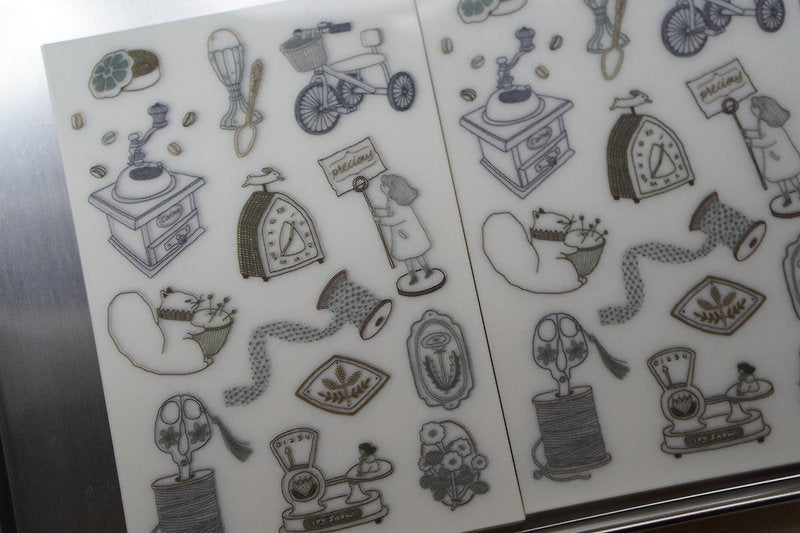 Ivy Snow Transfer Sticker Sheet - My Precious B