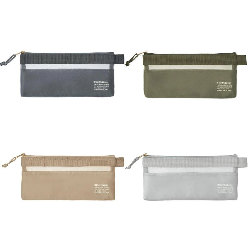 Kleid Mesh Carry Pen Case - Charcoal