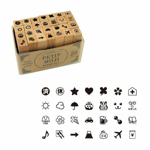 Kodomo No Kao Petit Moji Stamp - Icons Set 1