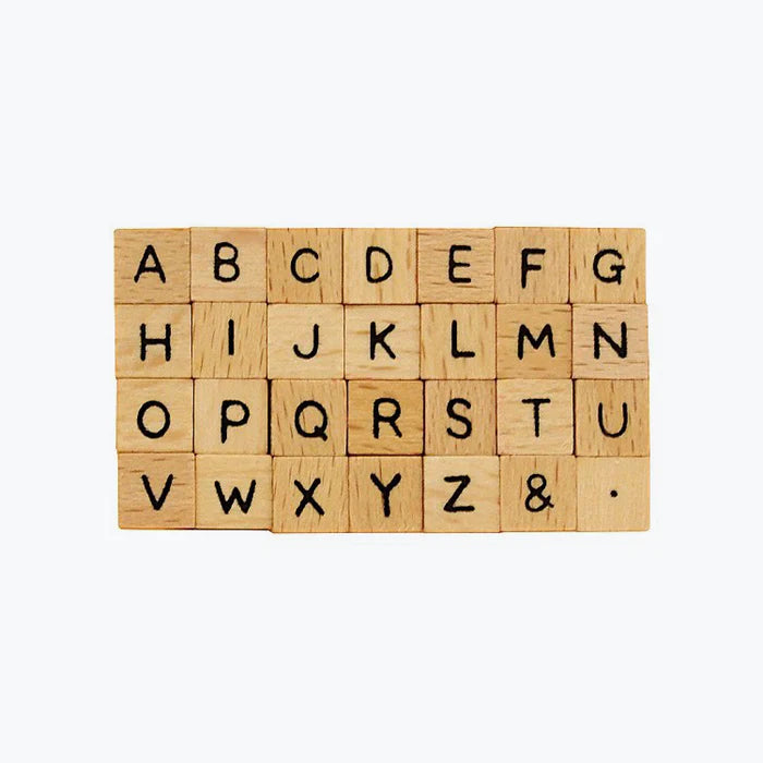 Kodomo No Kao Petit Moji Stamp - Alphabet Uppercase Style 2