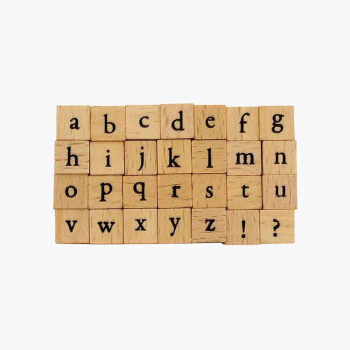 Kodomo No Kao Petit Moji Stamp - Alphabet Lowercase