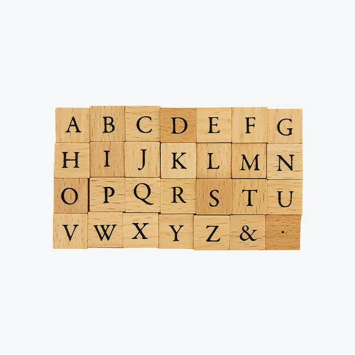 Kodomo No Kao Petit Moji Stamp - Alphabet Uppercase Style 1