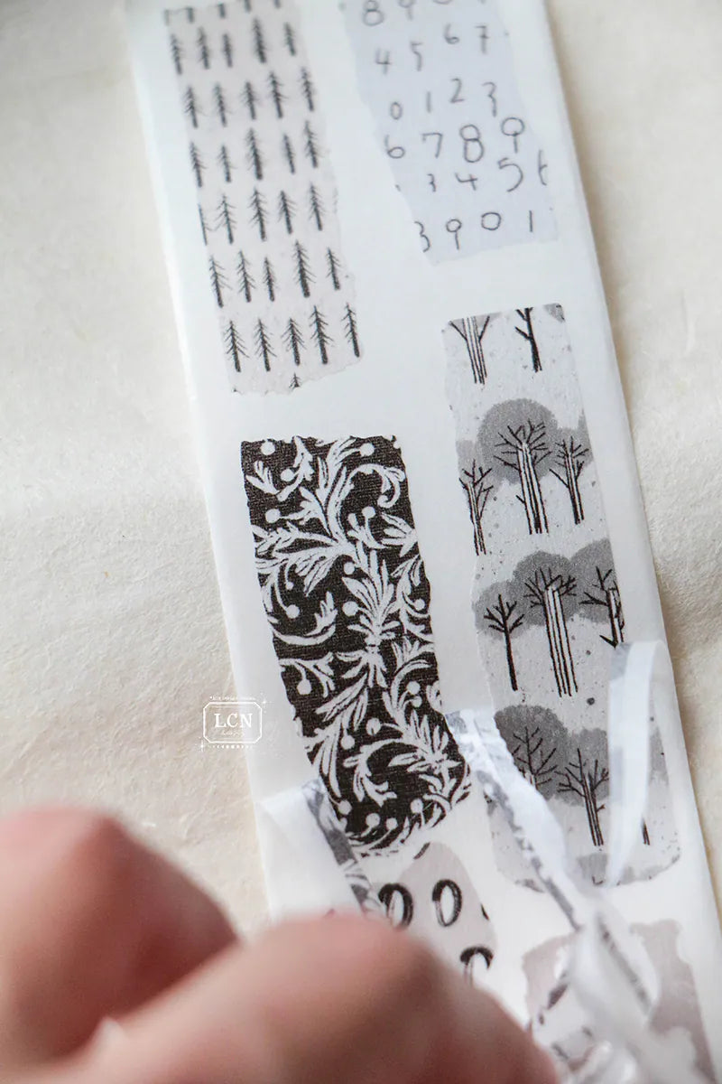 LCN Design Studio Kiss-Cut Washi Tape - Piece of Paper