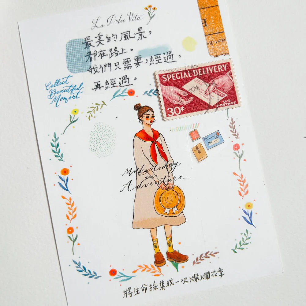 La Dolce Vita PET Tape - The Song of A Hundred Blooms