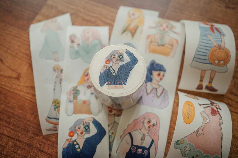 La Dolce Vita Washi Tape - The Song of A Hundred Blooms