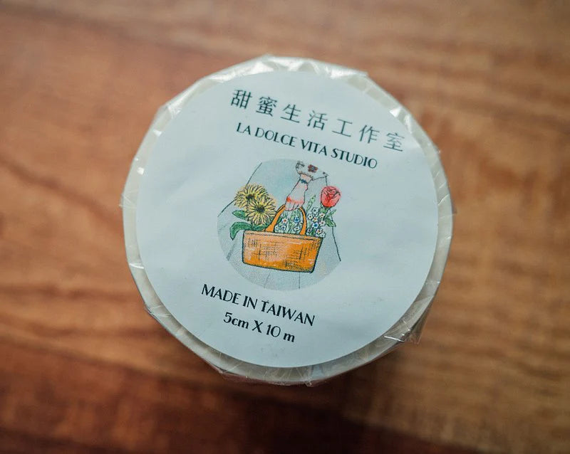La Dolce Vita Washi Tape - The Song of A Hundred Blooms