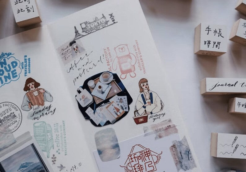 La Dolce Vita Kiss-Cut Washi Tape - Sweet Post