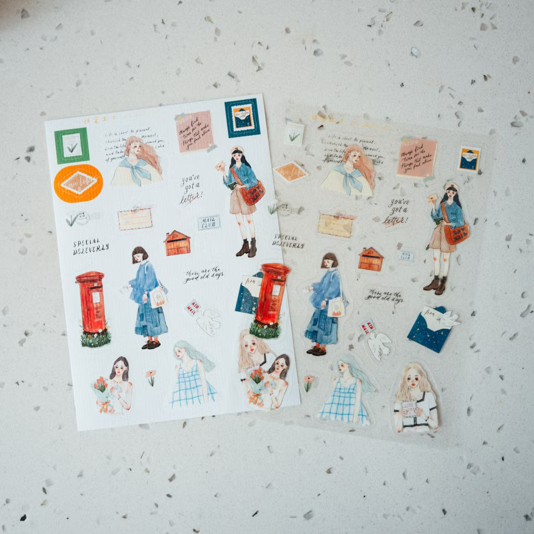 La Dolce Vita Sticker Sheet - You Have Received A Letter