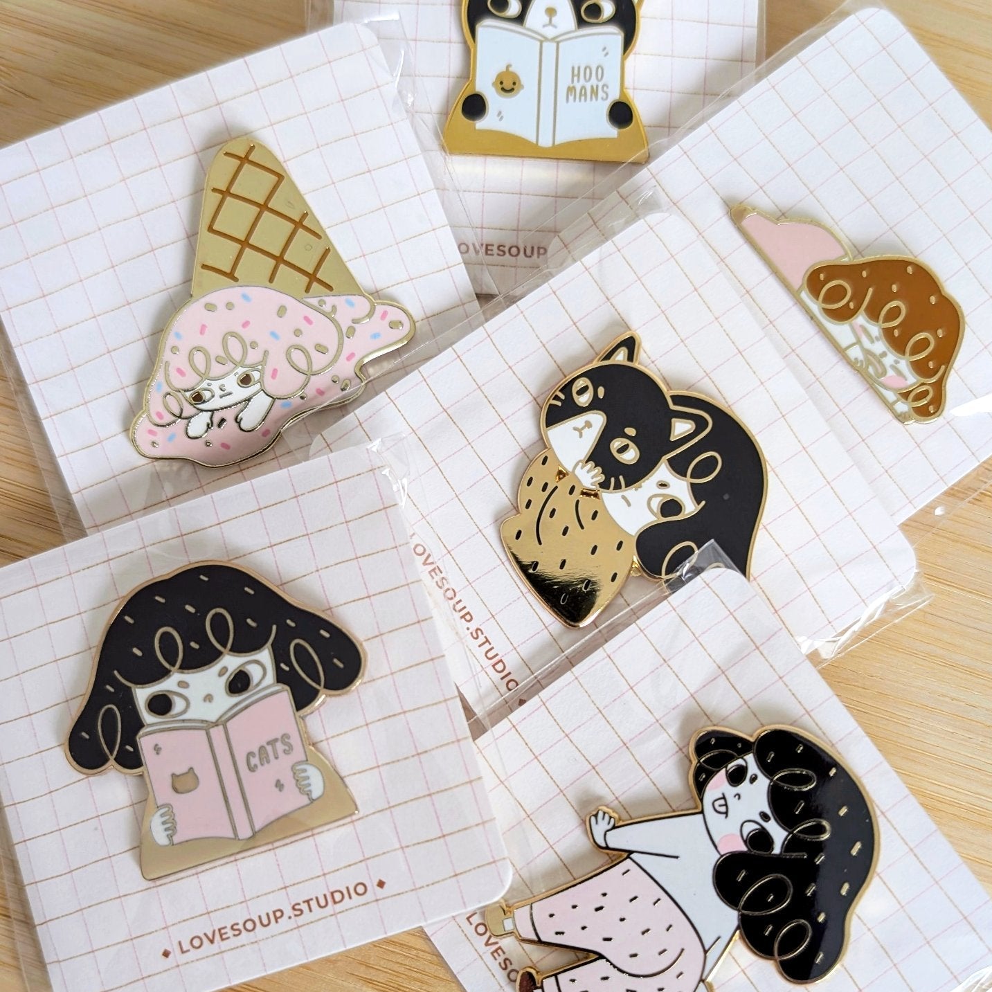 Lovesoup Enamel Pins