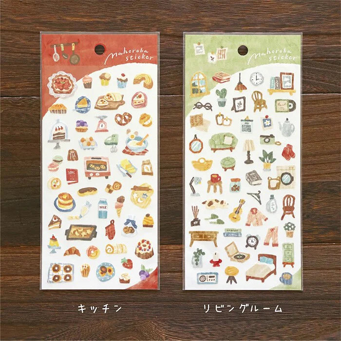 Mind Wave Mahoroba Sticker Sheet - Kitchen
