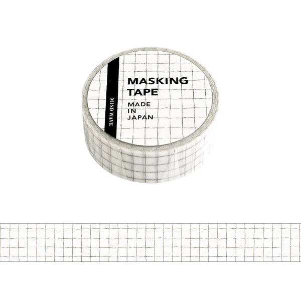 Mind Wave Washi Tape - Check Pattern 12