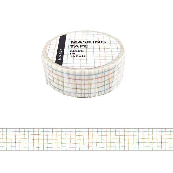 Mind Wave Washi Tape - Check Pattern 1