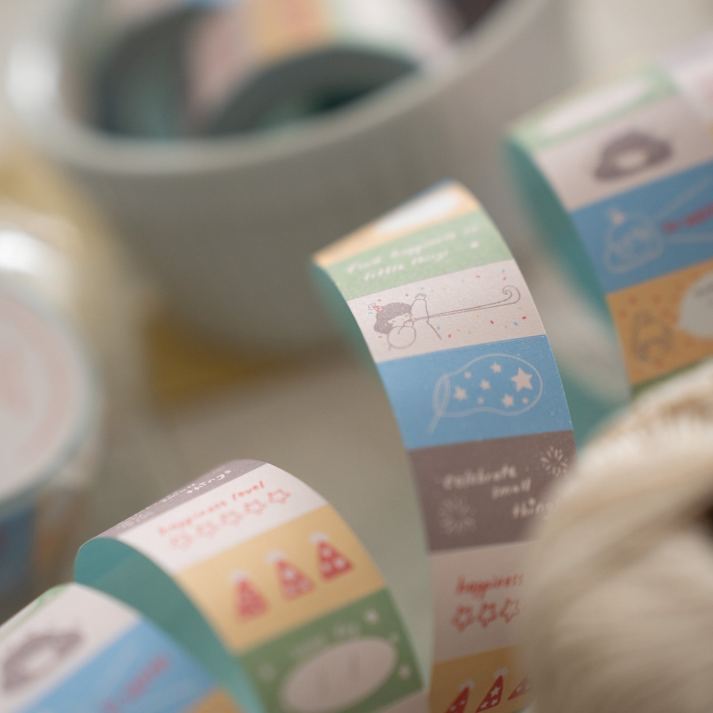 Sho Little Happiness Label Stickers - Mood
