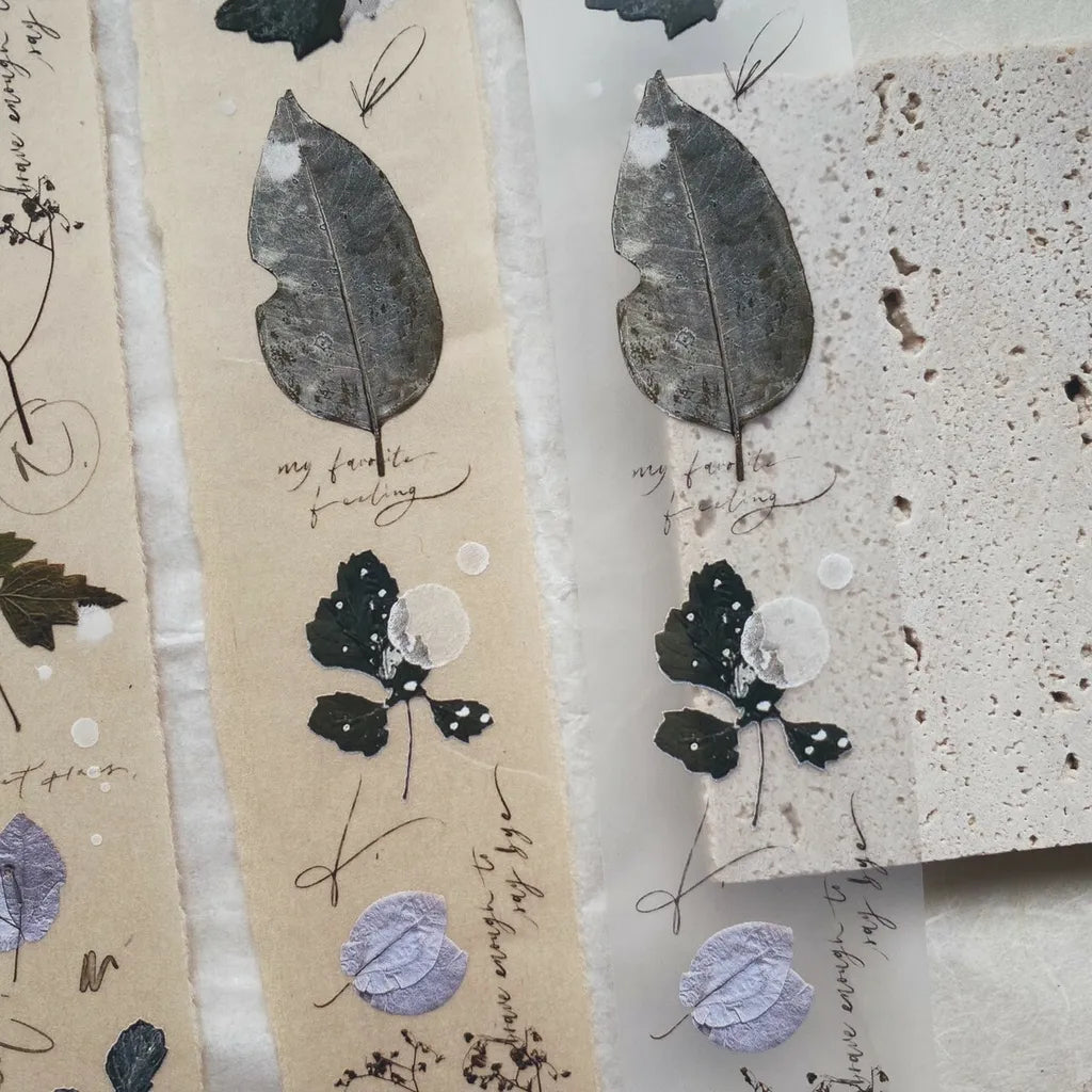 Mr. Eggplants PET Tape - Old Leaves