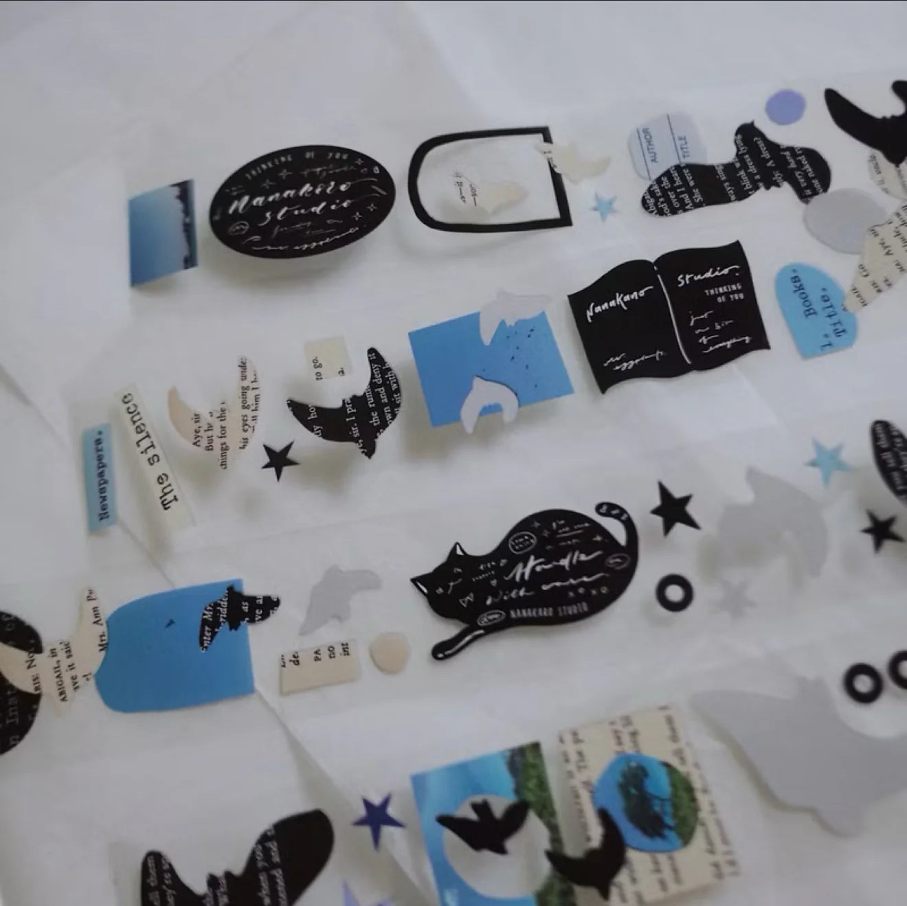 Mr. Eggplants PET Tape - Paper Birds