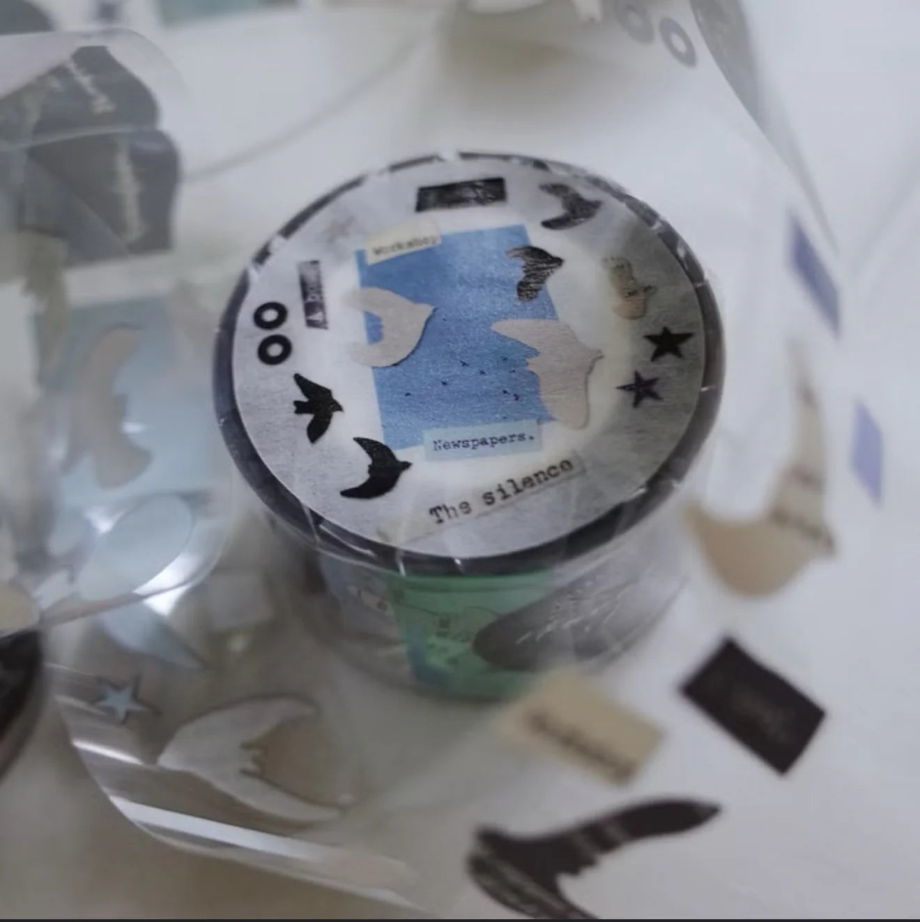 Mr. Eggplants PET Tape - Paper Birds