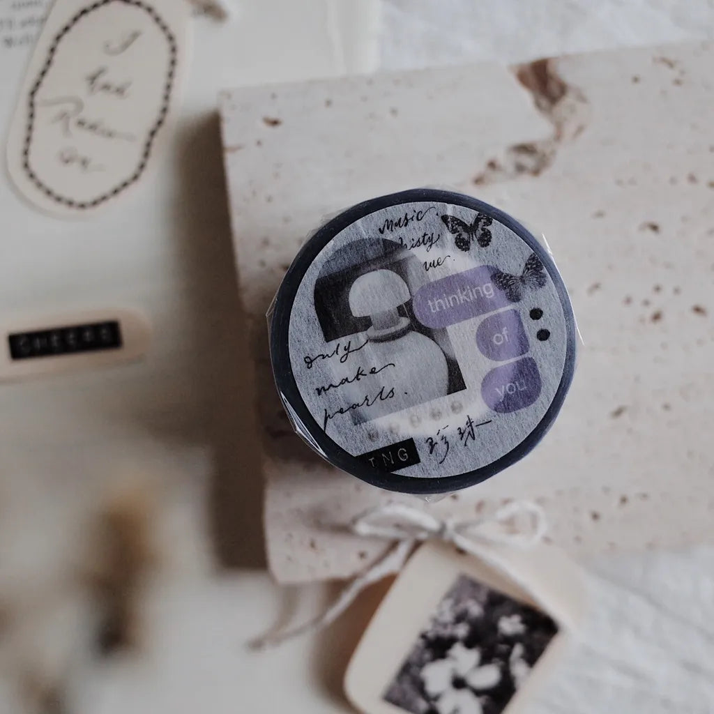 Mr. Eggplants PET Tape - Pearls