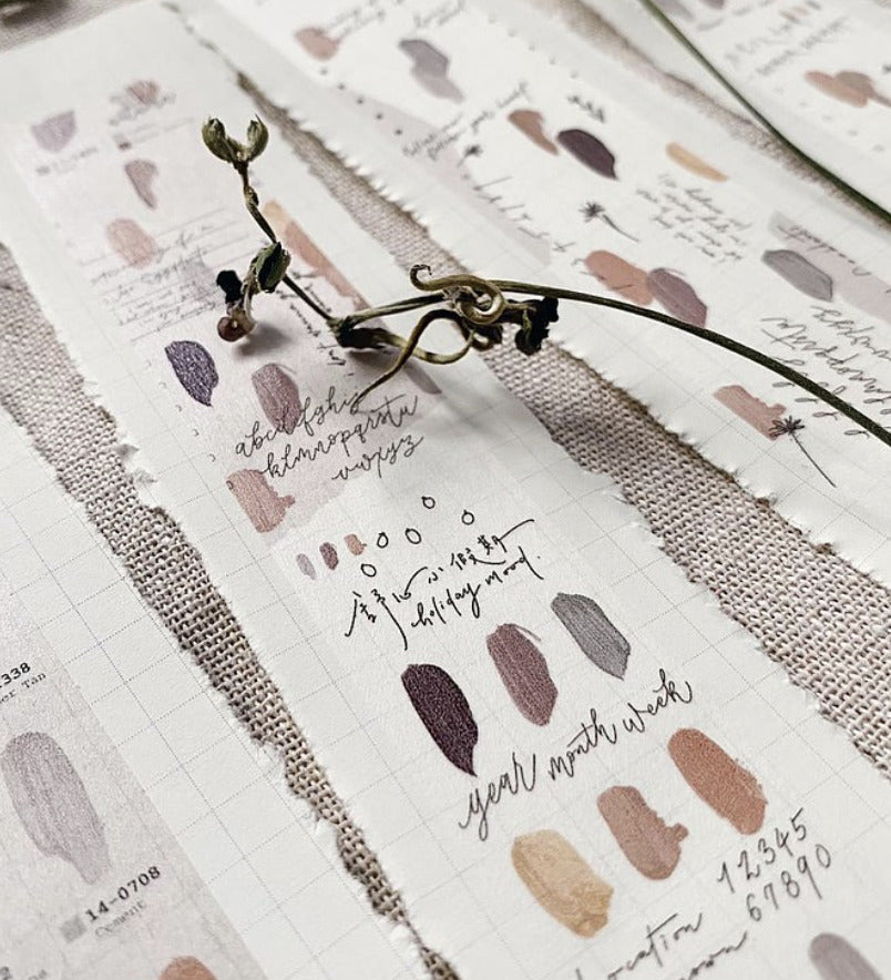 Mr. Eggplants Washi Tape - Holiday Mood