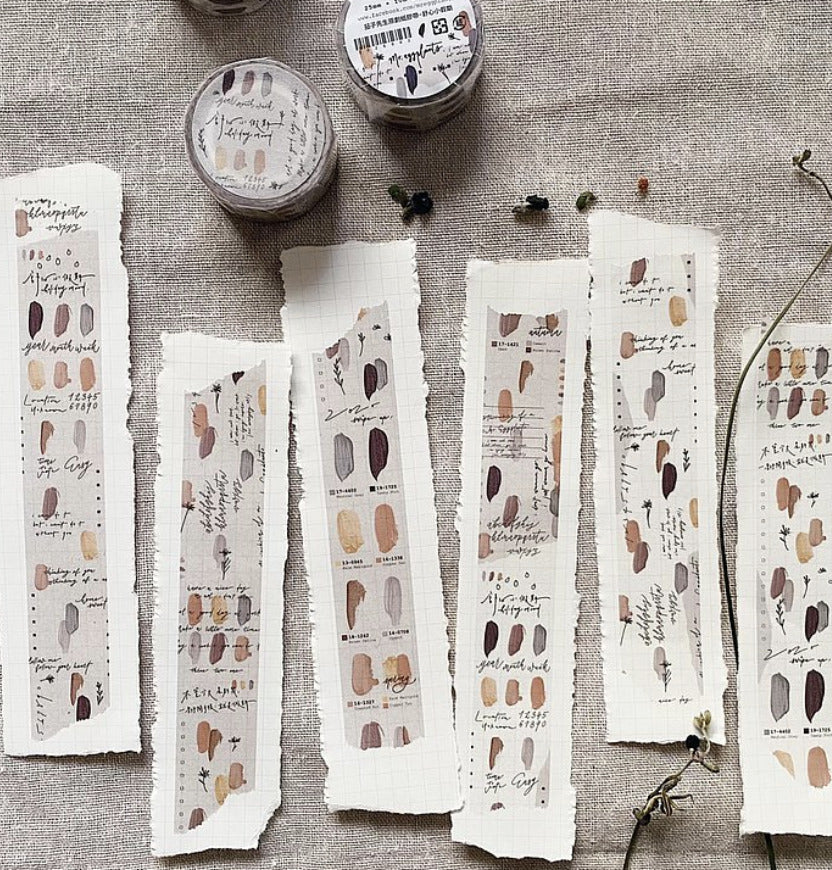 Mr. Eggplants Washi Tape - Holiday Mood