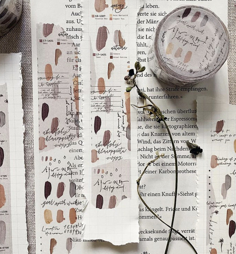 Mr. Eggplants Washi Tape - Holiday Mood