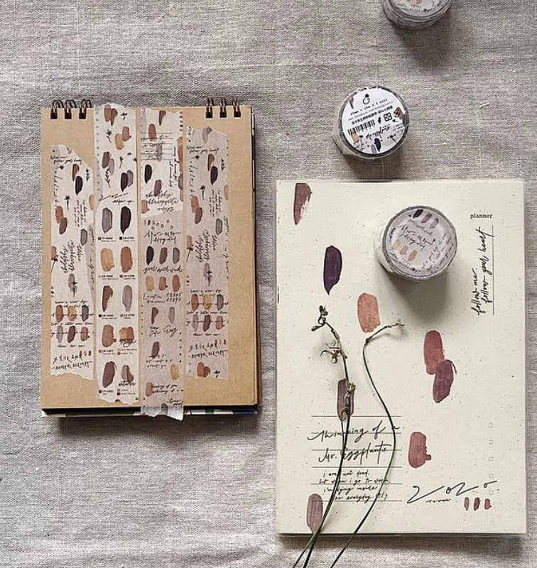 Mr. Eggplants Washi Tape - Holiday Mood
