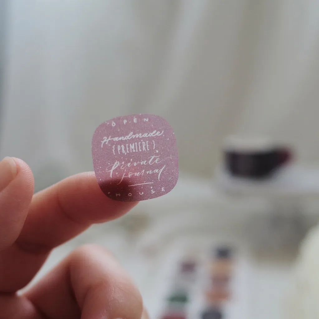 Mr. Eggplants Kiss-Cut Washi Tape - Private Journal