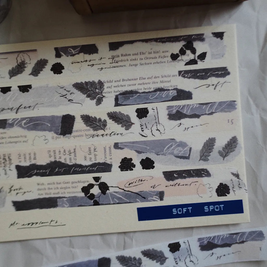 Mr. Eggplants Washi Tape - Soft Spot