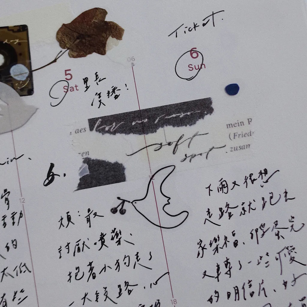 Mr. Eggplants Washi Tape - Soft Spot